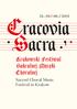 28 30 / 06 / Krakowski Festiwal Sakralnej Muzyki Chóralnej Sacred Choral Music Festival in Krakow