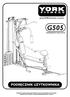 G505 PODRĘCZNIK UŻYTKOWNIKA. yorkfitness.com HORIZONTAL MULTIGYM