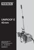 Leister UNIROOF E Zgrzewarka automatyczna gorącego powietrza