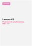 Lenovo K5. Podręcznik użytkownika, wer. 1.0