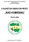 POLSKIE TOWARZYSTWO TURYSTYCZNO-KRAJOZNAWCZE ODDZIAŁ MIEJSKI W SKARŻYSKU-KAMIENNEJ II SKARŻYSKI MARATON PIESZY NAD KAMIENNĄ REGULAMIN