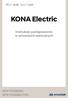 RIGHT HERE, RIGHT CARE. KONA Electric. Instrukcja postępowania w sytuacjach awaryjnych NEW THINKING. NEW POSSIBILITIES.