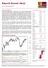 Raport Rynek Akcji. Sytuacja rynkowa. WIG w układzie dziennym. środa, 17 lipca 2019, 08:53