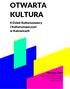 OTWARTA KULTURA. II Dzień Kulturoznawcy i Kulturoznawczyni w Katowicach. 21 maja 2019