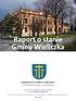 Raport o stanie Gminy Wieliczka