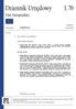 Dziennik Urzędowy Unii Europejskiej L 70. Legislacja. Akty o charakterze nieustawodawczym. Rocznik marca Wydanie polskie.