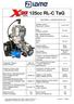 Cylinder volume Pojemność cylindra. Bore Średnica cylindra. Stroke Suw. Cooling system System chłodzenia. Inlet system System wlotowy