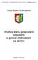 Analiza stanu gospodarki odpadami w gminie Dobrodzień za 2018 r.