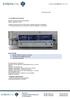 Pakiet FUTURE Maszyna 100% kompletna i sprawna Profesjonalny przegląd techniczny Instrukcje serwisowe. Numer oferty: 5007 G.00 OPTIMAT KDF 440 C 2010
