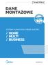 DANE MONTAŻOWE. Systemy klimatyzacji Midea Electric / HOME / MULTI / BUSINESS. zymetric.pl