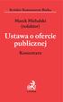 KRÓTKIE KOMENTARZE BECKA. Ustawa o ofercie publicznej Komentarz