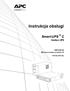 Instrukcja obsługi. Smart-UPS C. Zasilacz UPS. 1000/1500 VA Wieża/mocowanie w stelażu 2U. 120 Vac/230 Vac