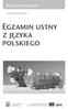 Biuletyn maturalny. Katarzyna Bocheńska. Centralna Komisja Egzaminacyjna. publikacja współfinansowana przez Europejski Fundusz Społeczny