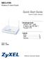 Quick Start Guide NBG-419N. Wireless N Home Router. Czech, Polish, Slovak