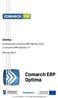 Ulotka. Porównanie Comarch ERP Optima 2013 z Comarch ERP Optima 17