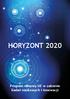 HORYZONT 2020 Program ramowy UE w zakresie badań naukowych i innowacji