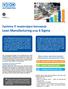 Lean Manufacturing oraz 6 Sigma