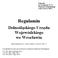 Regulamin. Dolnośląskiego Urzędu Wojewódzkiego we Wrocławiu. (tekst ujednolicony stan na dzień 1 czerwca 2015 r.)