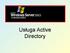 Usługa Active Directory