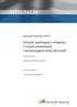 INTEGRACJA. Korzyści wynikające z integracji z innymi produktami i technologiami firmy Microsoft. Microsoft Dynamics NAV. Oficjalny dokument