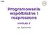 Programowanie współbieżne i rozproszone