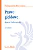 Podręczniki Prawnicze. Prawo giełdowe. Konrad Zacharzewski. 2. wydanie. C. H. Beck