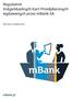 Regulamin Indywidualnych Kart Przedpłaconych wydawanych przez mbank SA