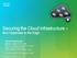 Securing the Cloud Infrastructure