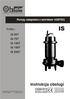 Leszczyńska Fabryka Pomp Sp. z o.o. TYPU : IS 50T IS 75T IS 100T IS 150T IS 200T. Instrukcja obsługi. 64-100 Leszno, ul.