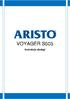 www.aristo.pl 2 ARISTO VOYAGER S505