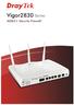 Seria Vigor2830 ADSL2/2+ Security Firewall Skrócona instrukcja obsługi