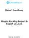 Raport handlowy. Ningbo Rocking Import & Export Co., Ltd.
