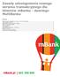 Zasady udostępnienia nowego serwisu transakcyjnego dla klientów mbanku - dawnego MultiBanku Spis treści