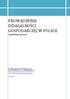PROWADZENIE DZIAŁALNOŚCI GOSPODARCZEJ W POLSCE Zagadnienia prawne