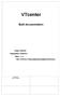 VTcenter. Built documentation. Datei: Plik: KRAKAU_VTcenter_Built_Documentation_00-06-00.doc. TRISTAR_VTcenter_Built_Documentation_00-03-00.