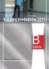 Katalog produktów 2015