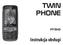 TWIN PHONE MT843. Instrukcja obsługi