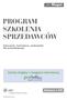 PROGRAM SZKOLENIA SPRZEDAWCÓW