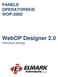PANELE OPERATORSKIE WOP-2000. WebOP Designer 2.0 Instrukcja obsługi