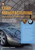 LEAN MANUFACTURING. proces produkcji w Porsche i BMW na żywo