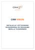 www.crmvision.pl CRM VISION INSTALACJA I UśYTKOWANIE ROZSZERZENIA DO PROGRAMU MOZILLA THUNDERBIRD