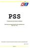 PSS. Professional Surveillance Software. Instrukcja oprogramowania dla rejestratorów serii 4xx i 5xx