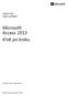 Joyce Cox Joan Lambert. Microsoft Access. 2013 Krok po kroku. Przekład: Jakub Niedźwiedź