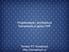 Projektowanie i architektura frameworka w języku PHP. Tomasz P.F. Kowalczyk http://kowalczyk.cc