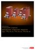 Produkty średniego napięcia. Przekładniki prądowe jednofazowe, wnętrzowe, wsporcze typu: TPU 4x.xx, TPU 5x.xx, TPU 6x.xx