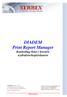 DIADEM Print Report Manager