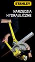 NARZĘDZIA HYDRAULICZNE