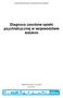 Diagnoza zasobów opieki psychiatrycznej w województwie łódzkim Departament Polityki Zdrowotnej Łódź, 2015 r.