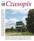 Czasopis 7-8/12. Nr 7-8 (255). Ліпень жнівень 2012. http://czasopis.pl Cena 6 zł (w tym 5% VAT)