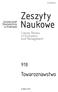 ISSN 1898-6447. Zeszyty Naukowe. Uniwersytet Ekonomiczny w Krakowie. Cracow Review of Economics and Management. Towaroznawstwo.